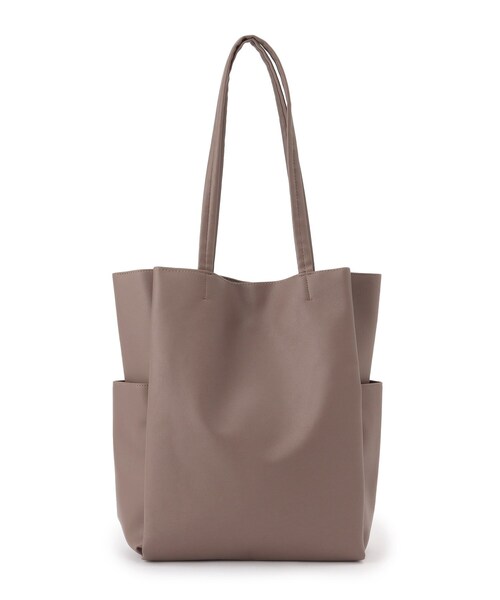 ITS'DEMO（イッツデモ）の「◆【仕分けしやすい6ポケット／オンオフ使える／A4OK】収納上手になれるトート（トートバッグ・レディース・アイボリー/ブラック/ナチュラル/グレー/シルバー/ブルー系その他・00）」の5枚目の写真