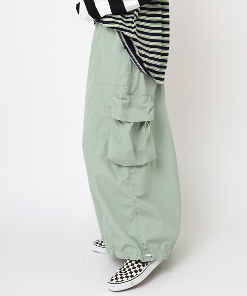 RNA（アールエヌエー）の「G1067 イージーロングスカート（スカート・レディース・ネイビー/ライトグリーン/ホワイト・MEDIUM）」の19枚目の写真