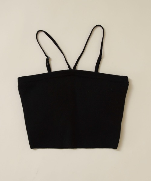 archives(アルシーヴ)の「カップ付きラメアソートニットキャミソール(キャミソール・レディース・アイボリー/ブラック/オフホワイト/チャコールグレー/ホワイト・MEDIUM)」の16枚目の写真