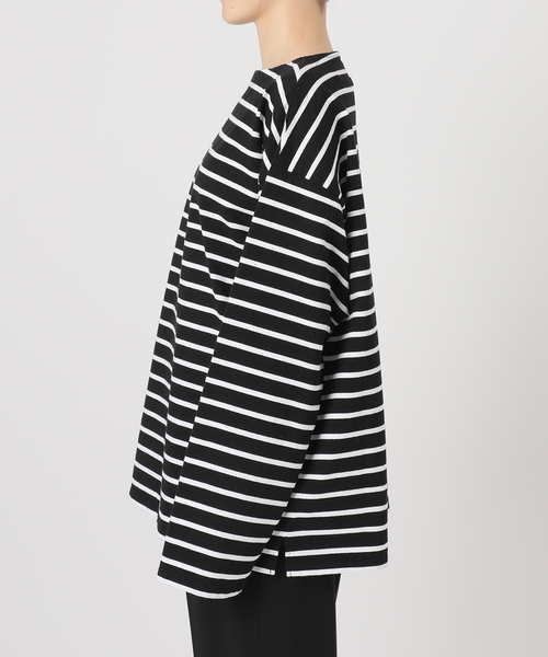 VERMEIL par iena(ヴェルメイユパーイエナ)の「【TICCA/ティッカ】バスクシャツUnisex(Tシャツ/カットソー・レディース・ピンク/ブラック系その他・FREE)」の19枚目の写真