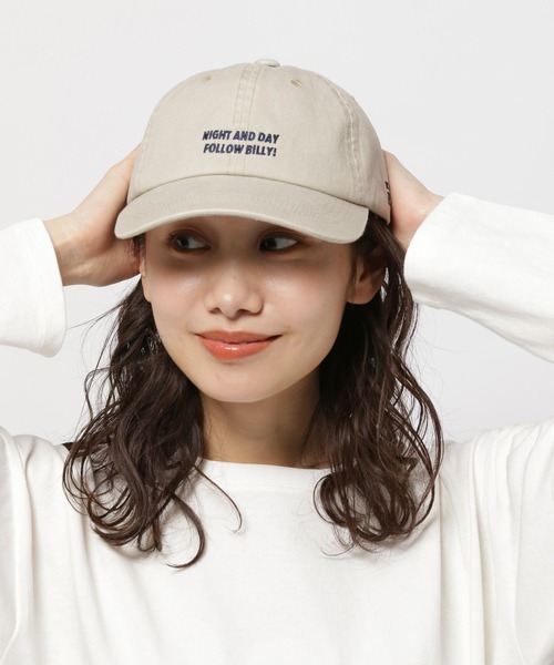 セール】【BILLY(ビリー)】刺繍キャップ（キャップ）｜niko and