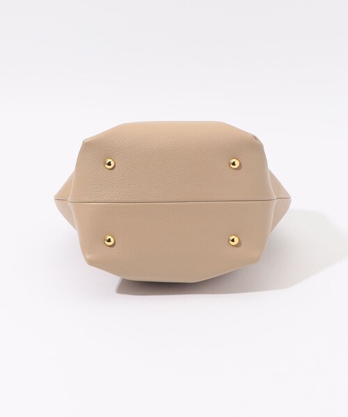 DEMELLIER LONDON(デメリエーロンドン)の「DEMELLIER NEW YORK BUCKET ショルダーバッグ(ショルダーバッグ・レディース・ベージュ/ブラック・FREE)」の6枚目の写真