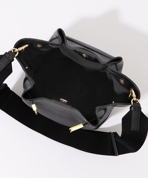 DEMELLIER LONDON(デメリエーロンドン)の「DEMELLIER NEW YORK BUCKET ショルダーバッグ(ショルダーバッグ・レディース・ベージュ/ブラック・FREE)」の13枚目の写真
