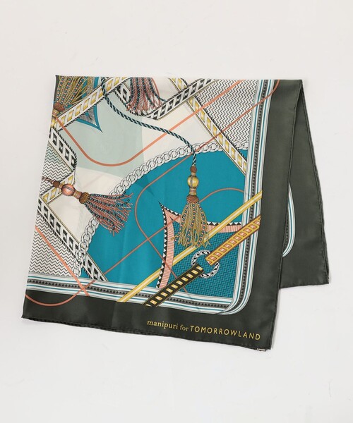 manipuri（マニプリ）の「【別注】MANIPURI TASSEL スカーフ（バンダナ