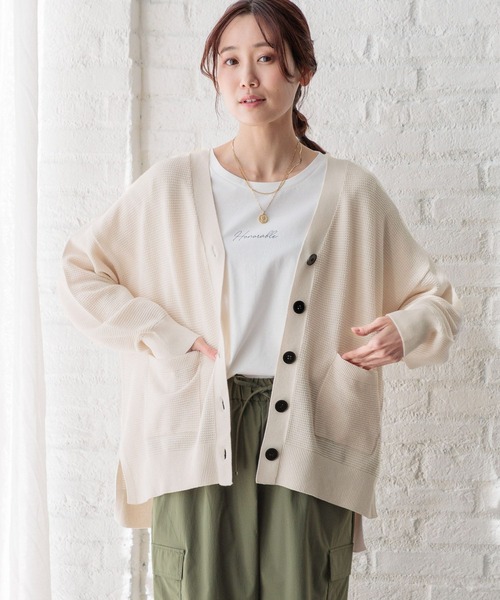 GLOBAL WORK（グローバルワーク）の「スッキレイVネック