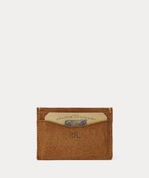 RRL（ダブル アール エル）の「ラフアウト スエード カード ホルダー