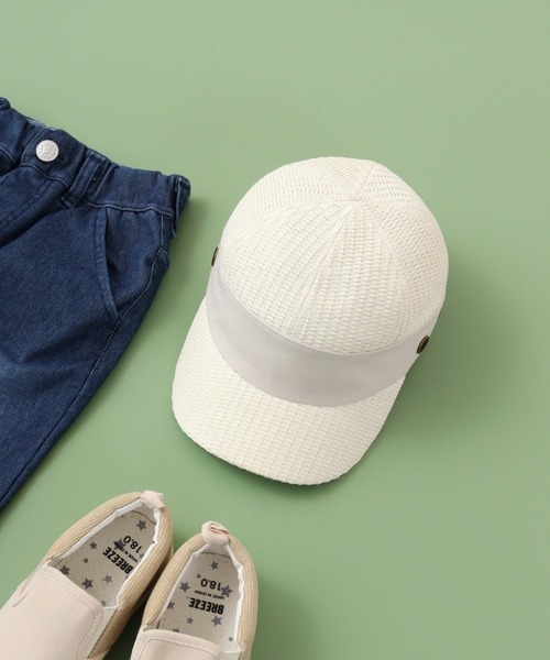 Sense of Grace（センスオブグレース）の「バズキャップ キッズ（キャップ・キッズ・ナチュラル/アイボリー/グリーン系その他・FREE）」の2枚目の写真