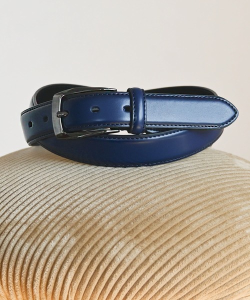 An+u（アンユー）の「グラデーションレザーベルト（ベルト・メンズ・ブラック/グレー/ネイビー/ベージュ/ブラウン・FREE）」の5枚目の写真