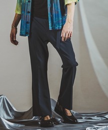 NO ID. | 【NO ID.】Belted Zip Flare Pants / ベルテッド ジップ フレア パンツ(その他パンツ)