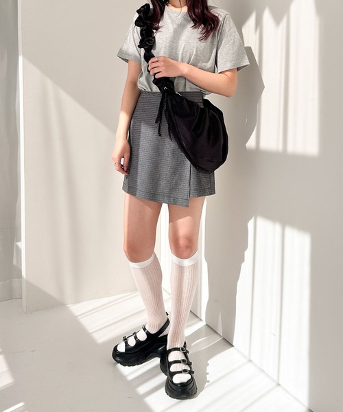 Heather(ヘザー)の「リボンモチーフTEE 110900(Tシャツ/カットソー・レディース・オフホワイト/グレー/ブラック・FREE)」の15枚目の写真