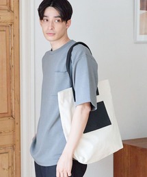 LAKOLE | フェイクレザーキャンバストートバッグ / 105264(トートバッグ)