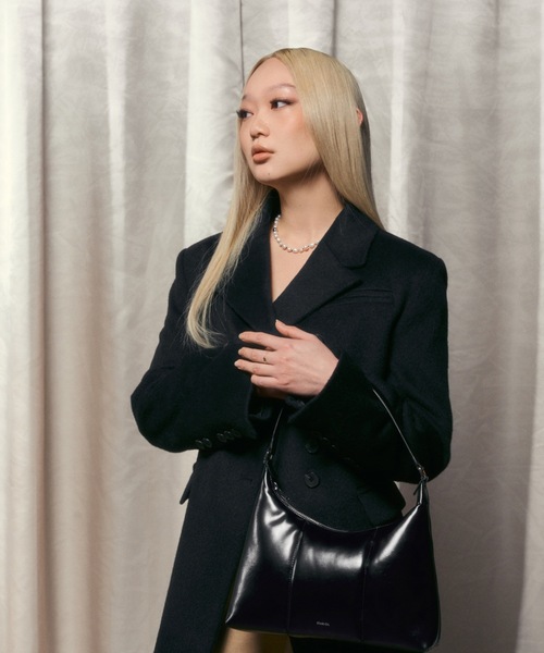 STANDOIL（スタンドオイル）の「ピルム バッグ（ショルダーバッグ・レディース・ダークブラウン/ブラック/クリーム・F）」の5枚目の写真