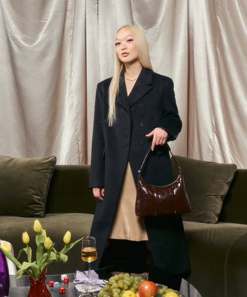 STANDOIL（スタンドオイル）の「ピルム バッグ（ショルダーバッグ・レディース・ダークブラウン/ブラック/クリーム・F）」の11枚目の写真