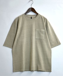 Starting Over | Pigment hard wash pocket T/ピグメント ハードウォッシュ ポケット付き クルーネック半袖Tシャツ(Tシャツ/カットソー)
