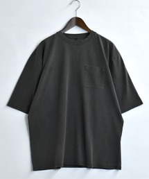 Starting Over | Pigment hard wash pocket T/ピグメント ハードウォッシュ ポケット付き クルーネック半袖Tシャツ(Tシャツ/カットソー)