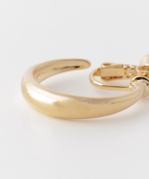 URBAN RESEARCH ROSSO WOMEN（アーバンリサーチ　ロッソ）の「ミニフープイヤリング（イヤリング・レディース・ゴールド・FREE）」の5枚目の写真