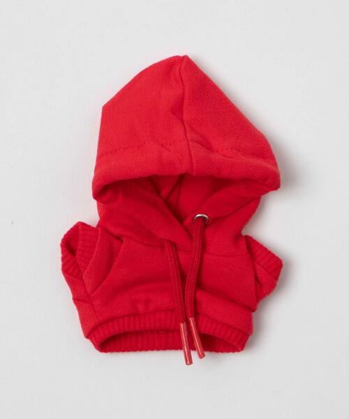 WEGO(ウィゴー)の「WEGO/ぬい無地パーカー10cm(フィギュア・レディース・サックスブルー/レッド/パープル・FREE)」の1枚目の写真