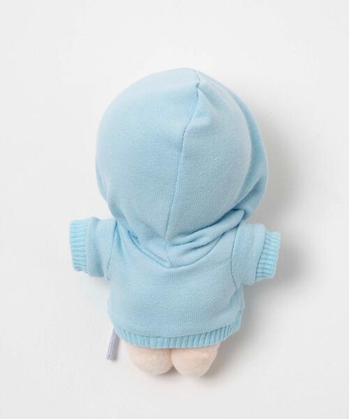 WEGO(ウィゴー)の「WEGO/ぬい無地パーカー10cm(フィギュア・レディース・サックスブルー/レッド/パープル・FREE)」の7枚目の写真