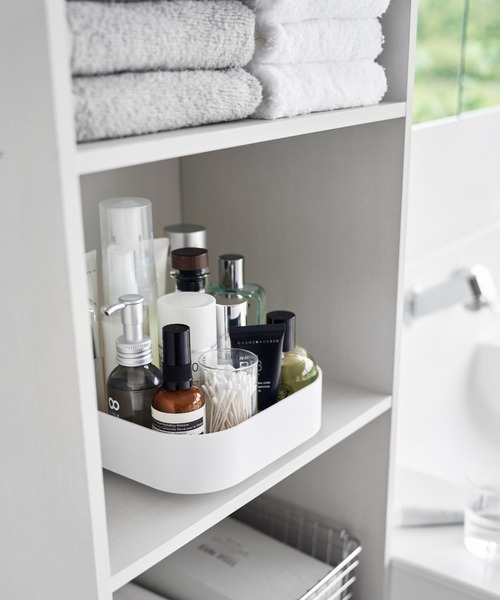 BIRTHDAY BAR（バースデイバー）の「tower 回転式収納ラック スクエア（キッチン収納・レディース・ホワイト・フリー）」の11枚目の写真