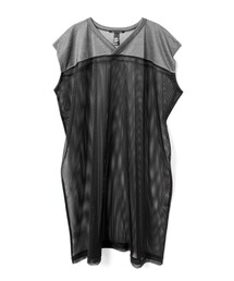 mizuiroind | mizuiro ind メッシュワイドワンピース(ワンピース)