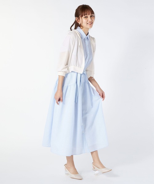 レッセパッセ パーカー 新品 LAISSE PASSE（レッセパッセ）の「ジョーゼットパーカー（パーカー