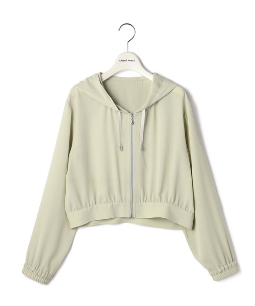 laisse passe パーカー LAISSE PASSE（レッセパッセ）の「ジョーゼットパーカー（パーカー