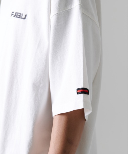 FUBU( フブ)の「FUBU フブ ブランド クラシック 筆記体 ロゴ クラック プリント 刺繍 アメカジ 半袖 Tシャツ ティーシャツ(Tシャツ/カットソー・メンズ・オフホワイト/スミクロ/カモフラージュ・XXL/XL/L/M)」の11枚目の写真