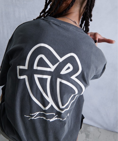 FUBU( フブ)の「FUBU フブ ブランド クラシック 筆記体 ロゴ クラック プリント 刺繍 アメカジ 半袖 Tシャツ ティーシャツ(Tシャツ/カットソー・メンズ・オフホワイト/スミクロ/カモフラージュ・XXL/XL/L/M)」の16枚目の写真