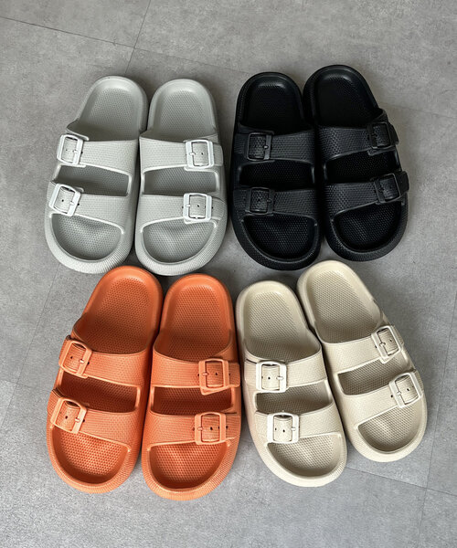 CPCM（シーピーシーエム）の「EVA2ベルトサンダル（サンダル・レディース・グレー/ブラック/オレンジ/ベージュ・LARGE/MEDIUM/SMALL/X-SMALL）」の5枚目の写真