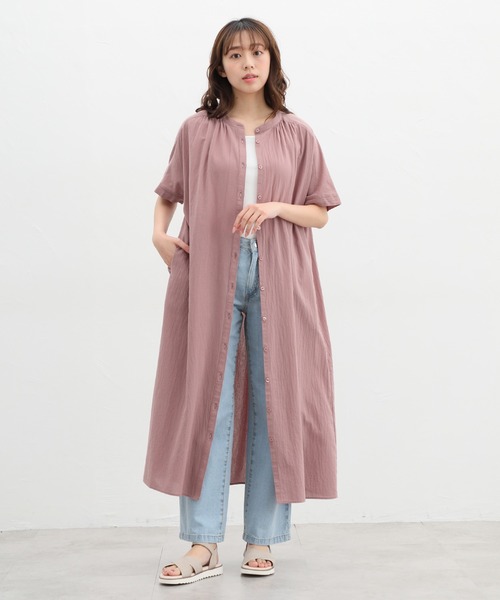 Honeys（ハニーズ）の「マオカラーワンピース（ワンピース