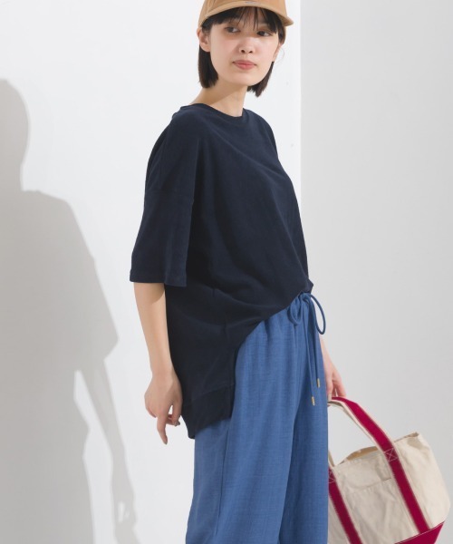 パイル半袖プルオーバー（Tシャツ/カットソー）｜OMNES