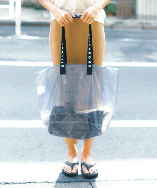 BILLABONG(ビラボン)の「BILLABONG メンズ BEACH TOTE トートバッグ 【2024年春夏モデル】/ビラボン(トートバッグ・メンズ・ブラック/ホワイト・FREE)」の18枚目の写真