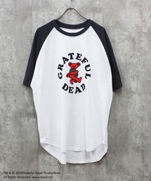 Grateful Dead（グレイトフルデッド）の「GRATEFUL DEAD　グレイトフルデッド　オーバーサイズ　ヘム　半袖Tシャツ（Tシャツ/カットソー）」