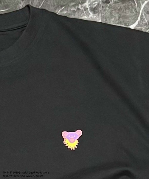 Grateful Dead(グレイトフルデッド)の「GRATEFUL DEAD グレイトフルデッド オーバーサイズ ヘム 半袖Tシャツ(Tシャツ/カットソー・メンズ・チャコール/ベージュ/パープル/オレンジ/ホワイト系/ブラック/オフホワイト/ダークグリーン・M/L/XL)」の20枚目の写真
