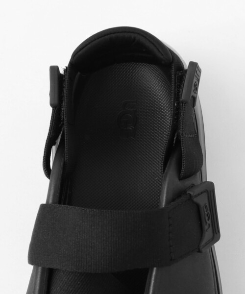 UGG ブラック STRATUS 24 UGG Women's Stratus Sandal Black 1152686 Size 9 | eBay