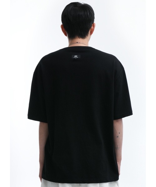 OY（オーワイ）の「『OY/オーワイ』 S.L PATCH T/S.Lパッチ 半袖Tシャツ（Tシャツ/カットソー・レディース・ブラック/ホワイト・M/S/L）」の18枚目の写真