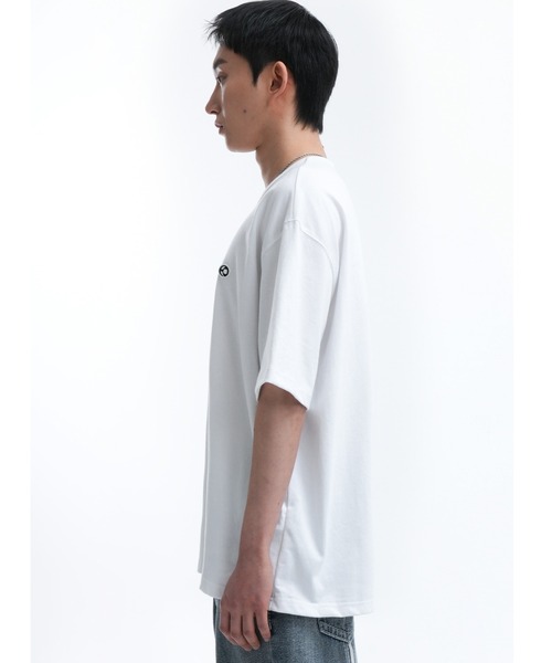 セットアップ『OY/オーワイ』ホワイト半袖Tシャツ　XL フード付きパーカー　L 2点セット セットアップ] 『OY/オーワイ』ホワイト半袖Tシャツ