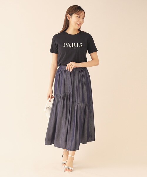 tシャツ パールカットソー レディース 510736a.jpg