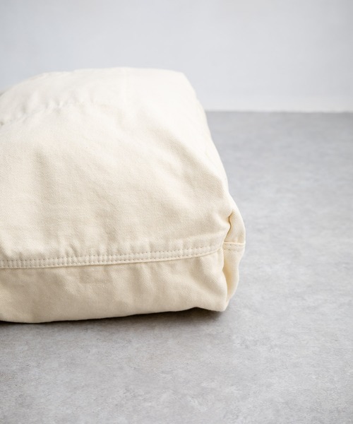 Rocky Monroe（ロッキーモンロー）の「ビックキャンバスショルダーバッグ（ショルダーバッグ・メンズ・カーキ/アイボリー/ブラック・FREE）」の7枚目の写真