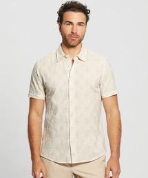 Guess | MOSAIC Embroidered Shirt 半袖 シャツ(シャツ/ブラウス)