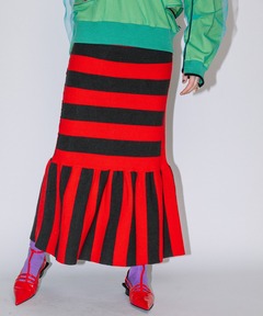 AKIRA NAKA】《STUDIOUS別注》KNIT SKIRT（スカート