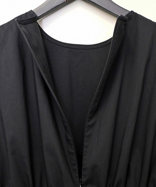 STYLEBLOCK（スタイルブロック）の「TCPUブロードペプラムギャザーブラウス（シャツ/ブラウス・レディース・ホワイト/ブラック/ブルー・M）」の8枚目の写真