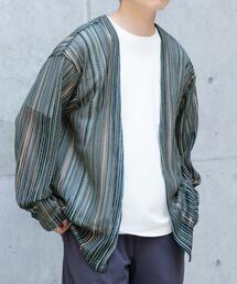 ITEMS URBANRESEARCH（アイテムズ アーバンリサーチ）の「バルファレース ミックスカラー カーディガン（カーディガン/ボレロ・メンズ）」