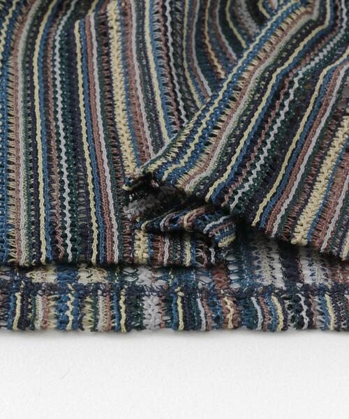 ITEMS URBANRESEARCH(アイテムズ アーバンリサーチ)の「バルファレース ミックスカラー カーディガン(カーディガン/ボレロ・メンズ・ブルー/ホワイト/イエロー・LARGE/MEDIUM)」の18枚目の写真