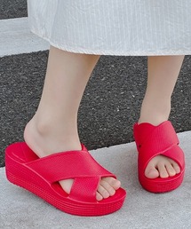 Fun & Daily（ファンアンドデイリー）の「F&D : クロスバンドボリュームサンダル（サンダル）」