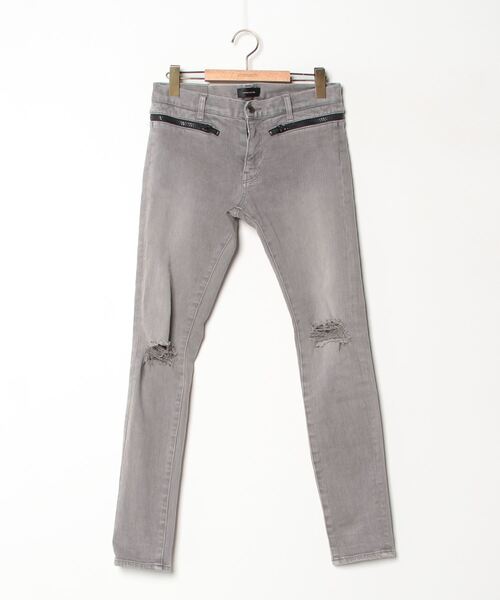 セール/ブランド古着】ダメージ加工デニムパンツ（デニムパンツ  