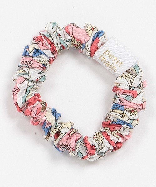 petit main(プティマイン)の「花柄ミニシュシュ(その他ヘアアクセサリー・キッズ・クリーム/エメラルド/レッド/イエロー/ピンク・FREE)」の5枚目の写真