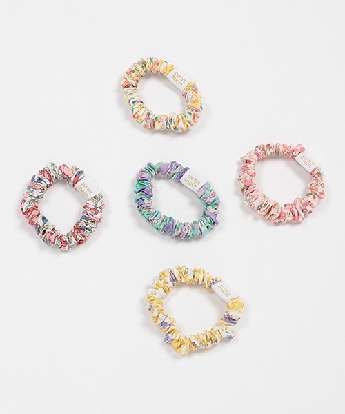 petit main(プティマイン)の「花柄ミニシュシュ(その他ヘアアクセサリー・キッズ・クリーム/エメラルド/レッド/イエロー/ピンク・FREE)」の9枚目の写真