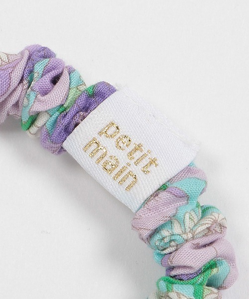 petit main(プティマイン)の「花柄ミニシュシュ(その他ヘアアクセサリー・キッズ・クリーム/エメラルド/レッド/イエロー/ピンク・FREE)」の6枚目の写真