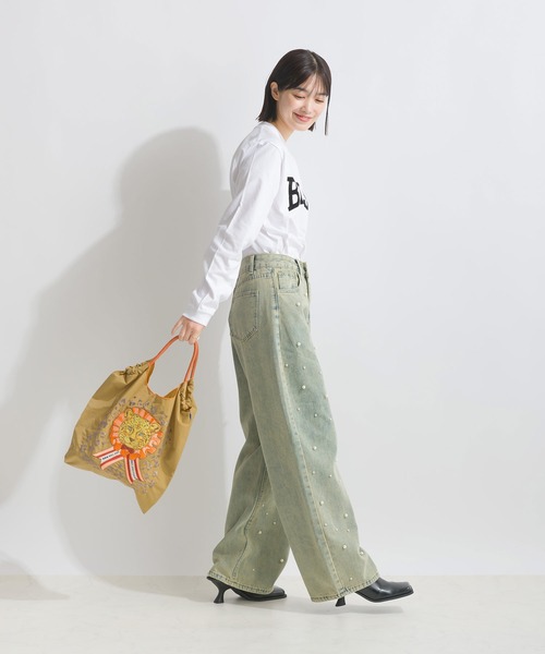 【新品未使用】Ball&Chain ×チューリップバッグ　オールドブラウン Ball＆Chain ボールアンドチェーン 新作 エコバッグ Ball&Chain